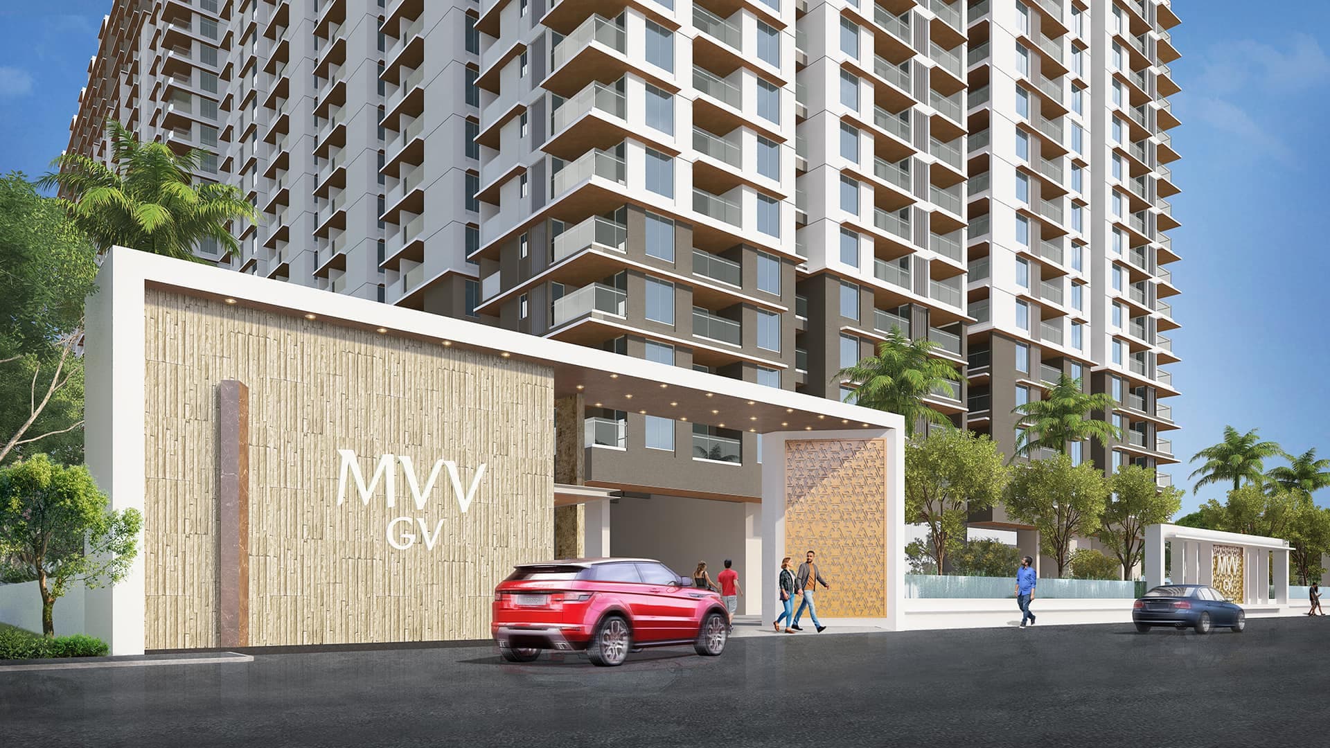 MVV GV The Grand — entrance gate